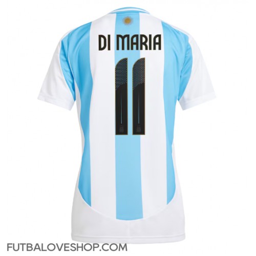 Dres Argentína Angel Di Maria #11 Domáci pre Ženy Copa America 2024 Krátky Rukáv